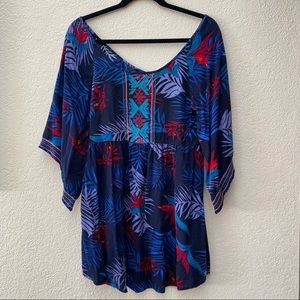 ROXY floral dress, size small